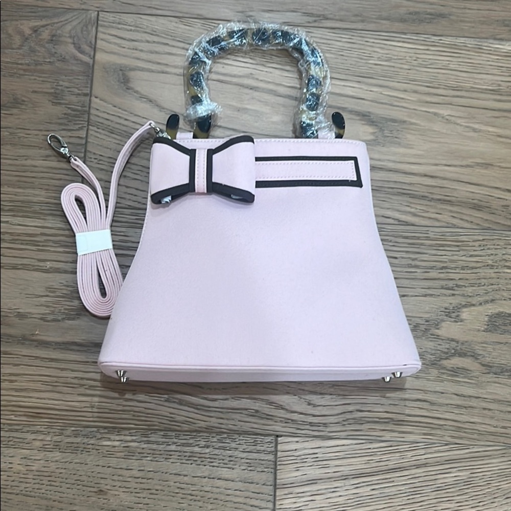 Pink handbag